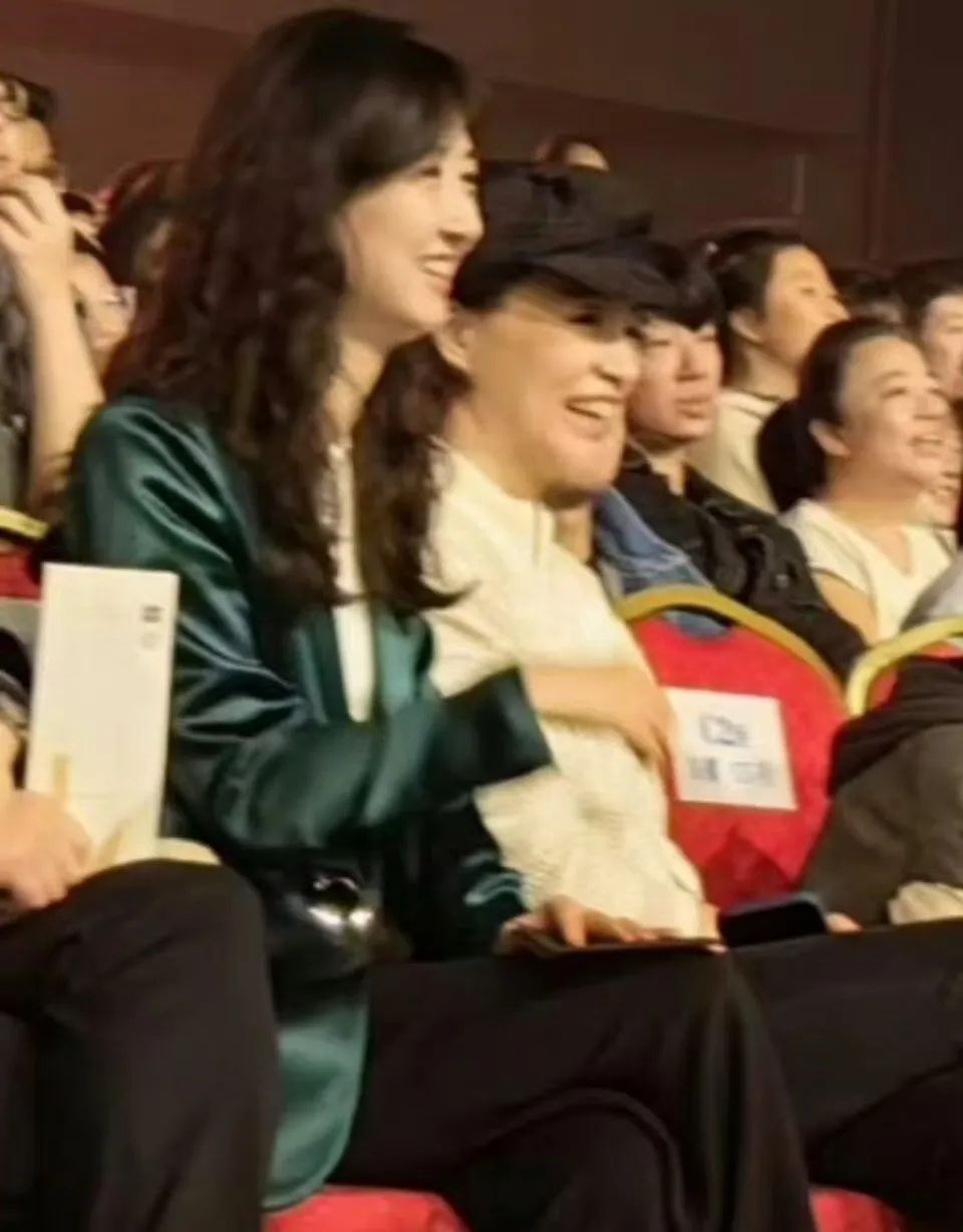 董卿与子共赴刘谦演出,气质温婉成焦点